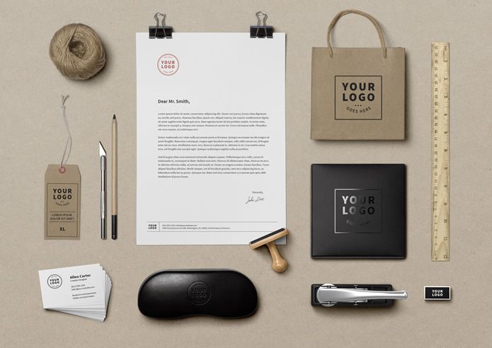 Identity MockUp Vol.9 by GraphicBurger free corporate Branding psd template for designer