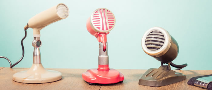 finding design voice microphone vintage retro