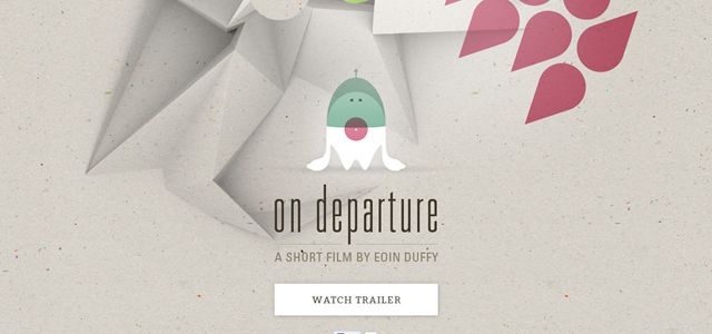 on departure creative depth web design
