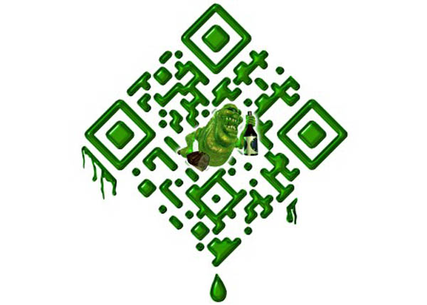 Ghost Busters inspirational QR code