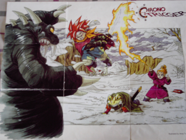 Super Nintendo Chrono Trigger - Poster Side2