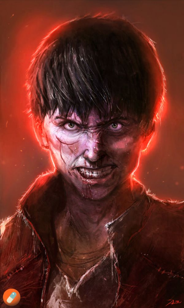haunting concept digital paintings Comicbook & Movie Charaters
