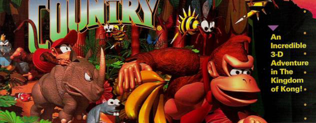Donkey Kong Country classic SNES artwork