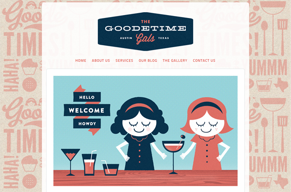 The Goodetime Gals - Washed Out/ Pastel Web Inspiration