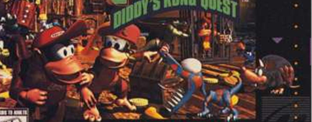 Donkey Kong Country 2: Diddy's Kong Quest SNES box artwork