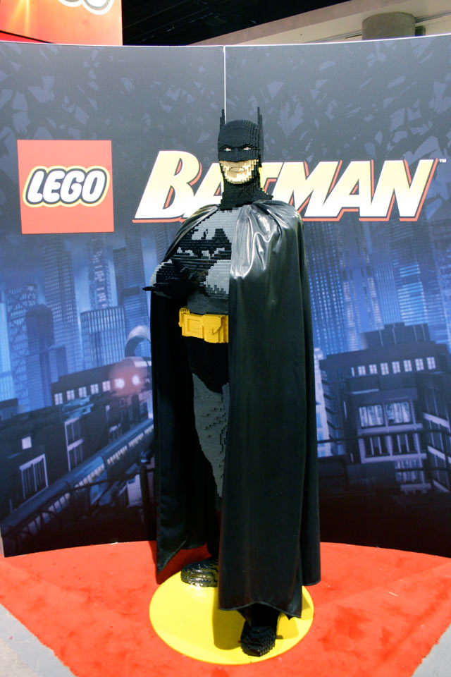 Batman Lego sculpture