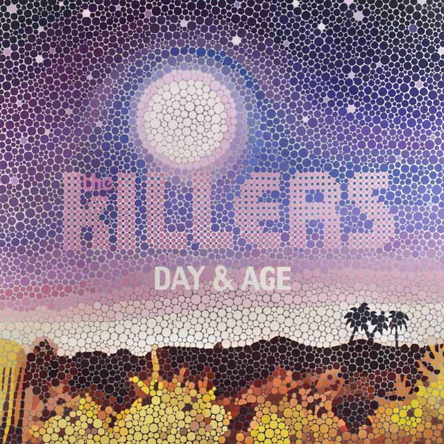The Killers Day & Age typographic cd cover design inspiration