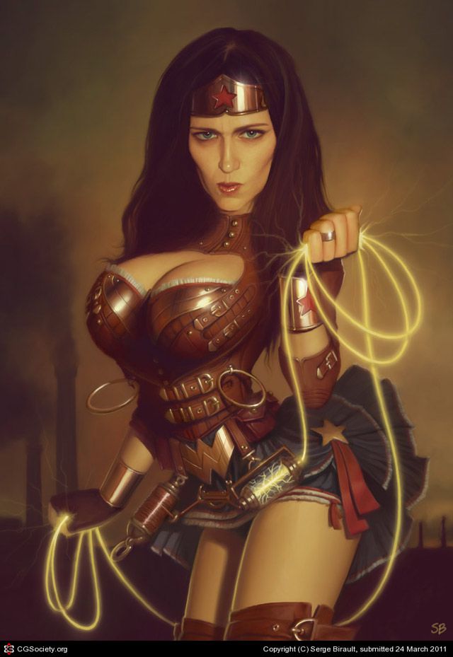  Wonder Woman Steampunk design