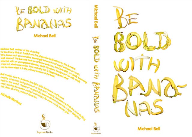 Be Bold with Bananas Typographic Book Covers