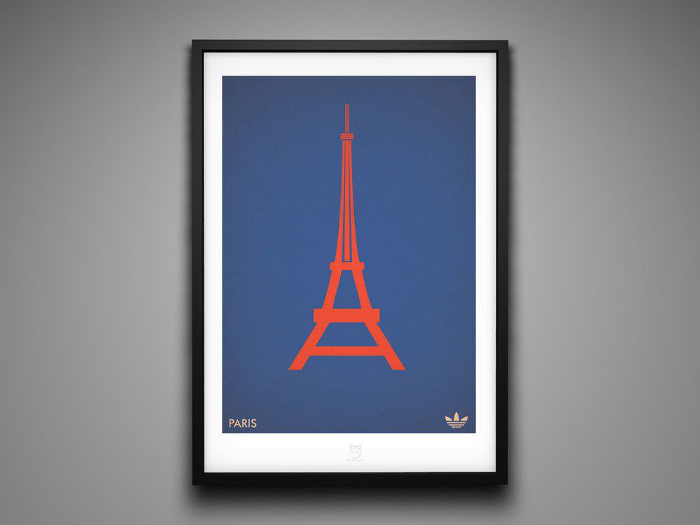 Marcus Reed Prints Adidas City Series Paris