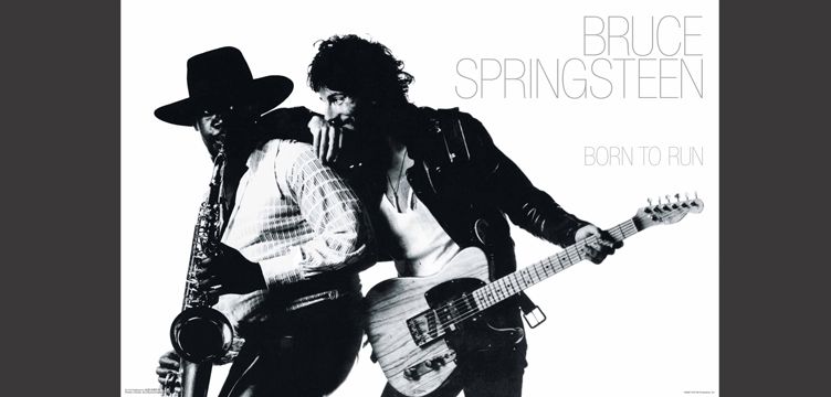 Born to Run Bruce Springsteen album cover art