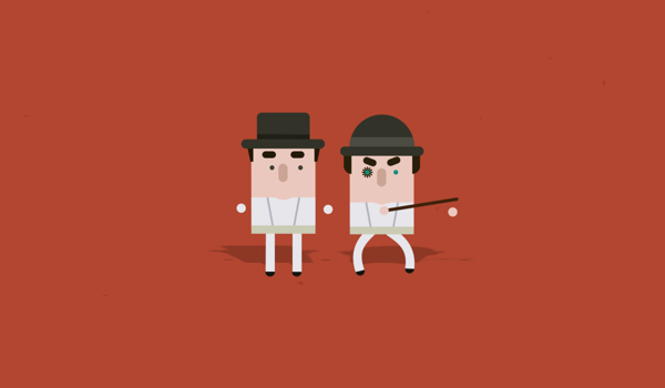 Clockwork Orange Cinematic Classic Film Character Series Illustrated Collection