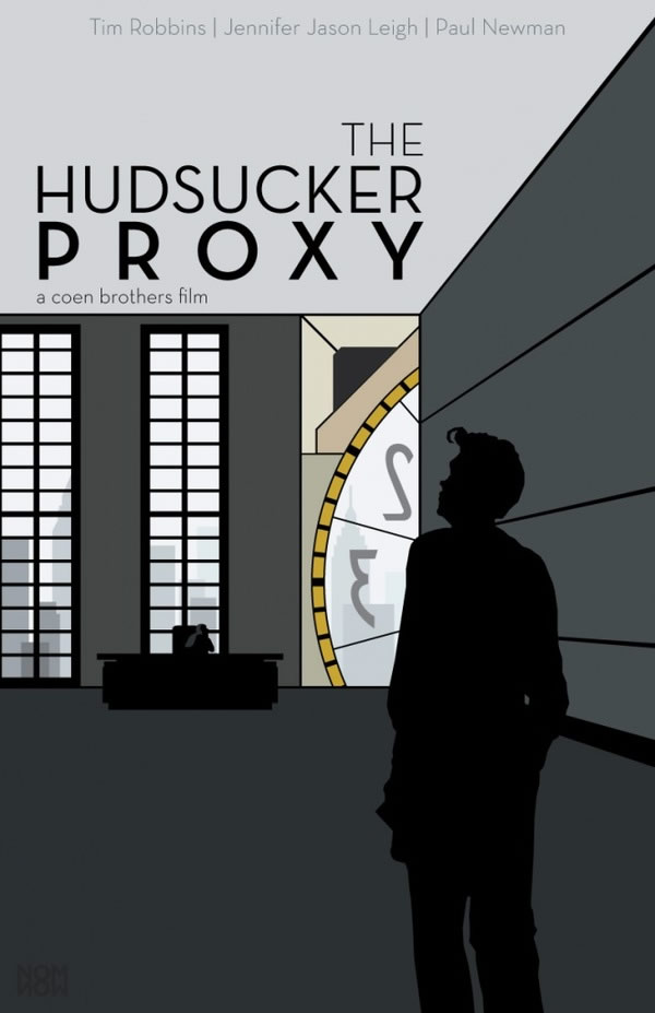 the hudsucker proxy Coen Brothers Poster Series