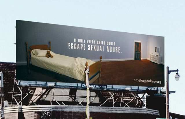 creative advertising billboard design  Escape