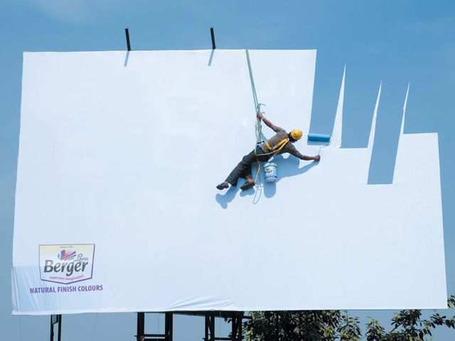 creative advertising Berger Sky