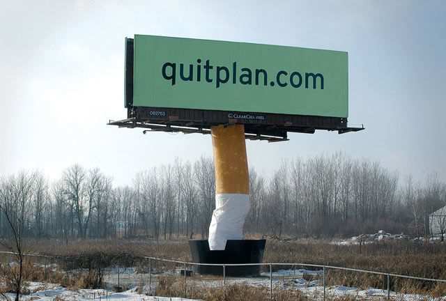 creative advertising Quit Plan