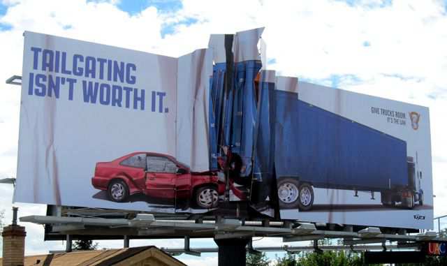 creative advertising Colorado State Patrol