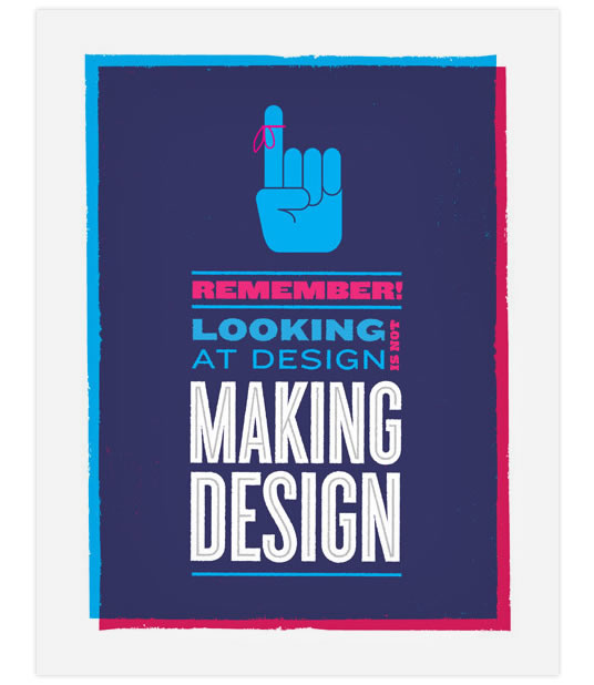 Inspirational Design Posters from Frank Chimero