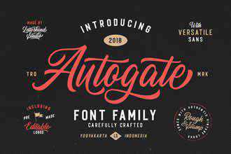 Autogate Font-Family
