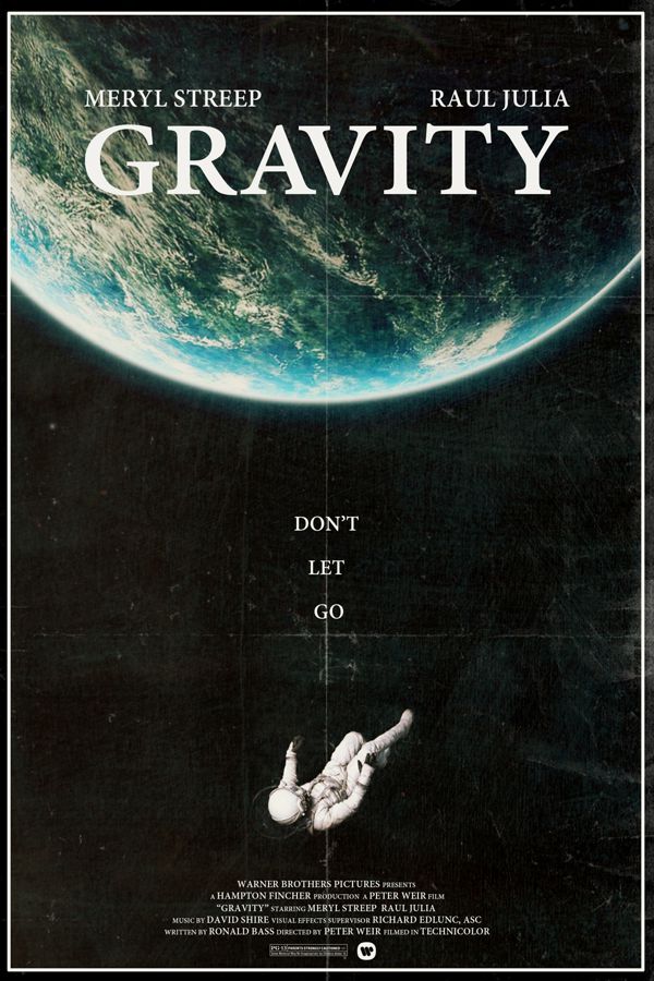 Gravity different time and place alternative movie postersr