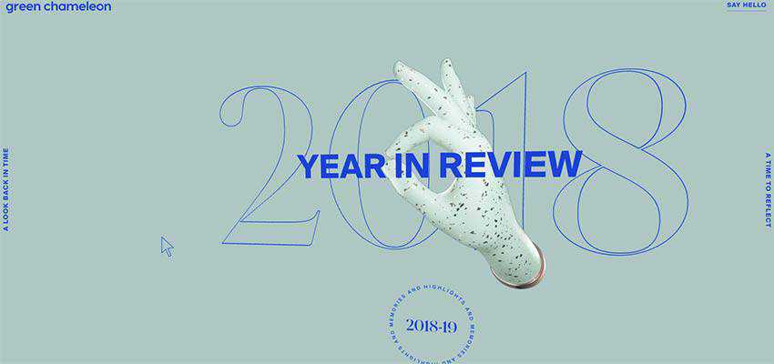 Year in Review by Green Chameleon