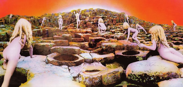 Houses of the Holy album cover art Led Zeppelin