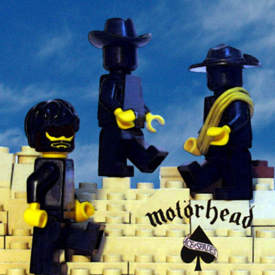 Classic Music Albums Recreated with Lego