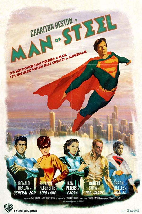 Man of Steel alternative movie poster Peter Stults