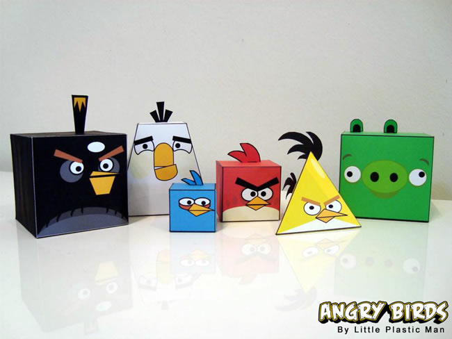 Angry Birds Papercraft