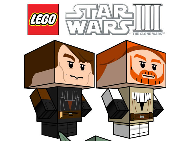 Lego Star Wars 3: Clone Wars Cubeecraft Series