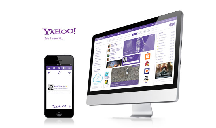 Yahoo! - Web Redesign Concept