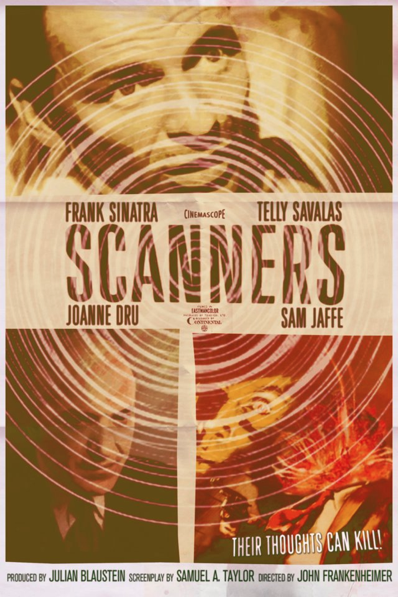 Scanners different time and place movie poster