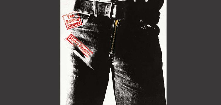 Sticky Fingers album cover art The Rolling Stones