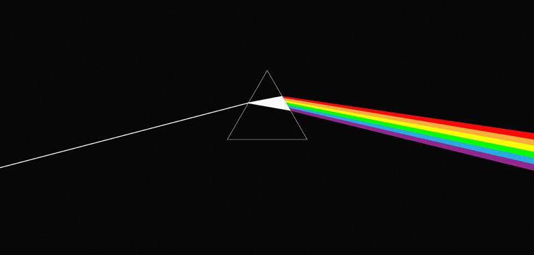 The Dark Side Of The Moon album cover art Pink Floyd