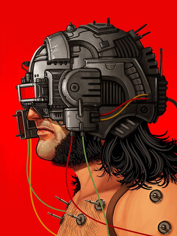 mike mitchell poster illustrated marvel superhero Weapon X