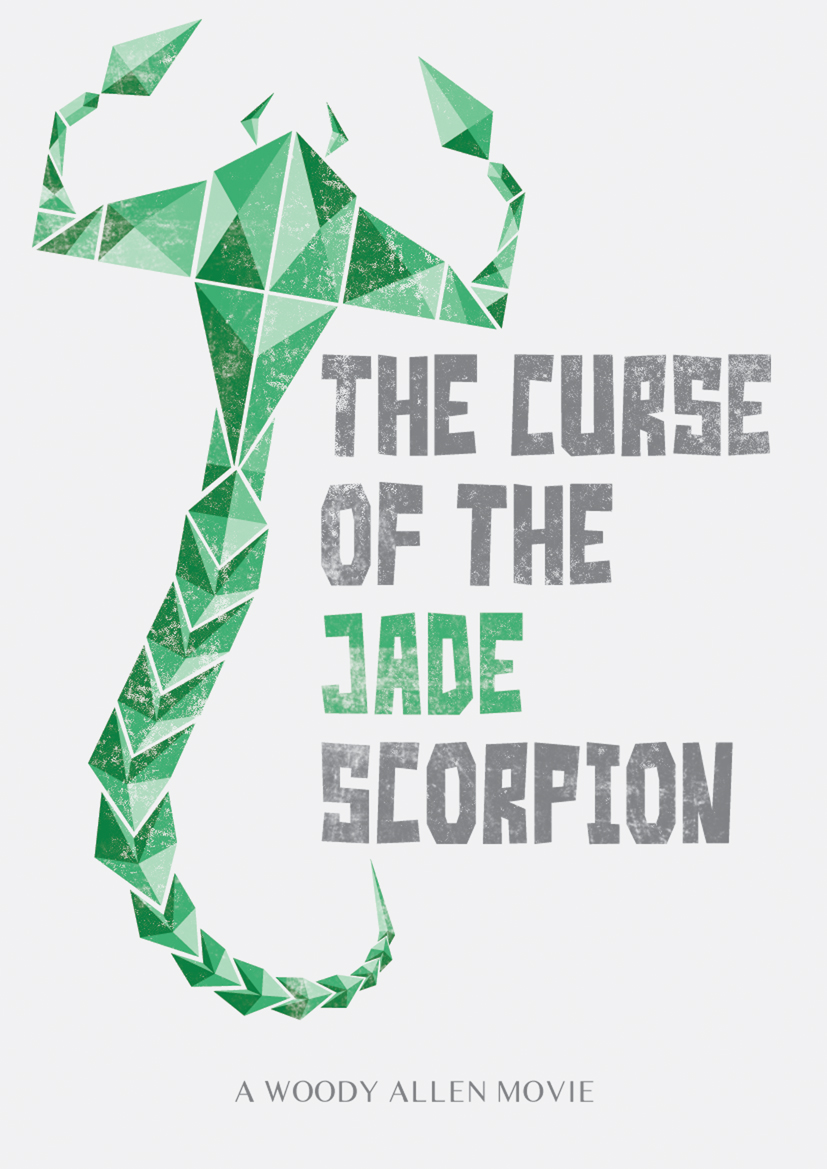 the curse of the jade scorpion movie poster by woody allen