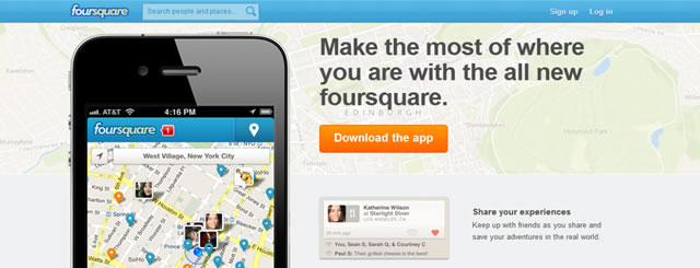 FourSquare Gamification is built around rewards and badges