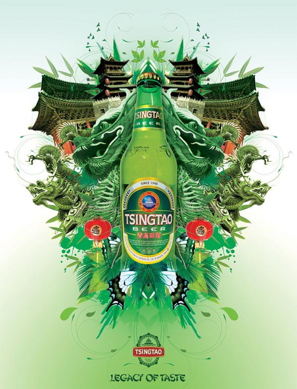 Tsingtao Beer humourous ads beer imaginative funny