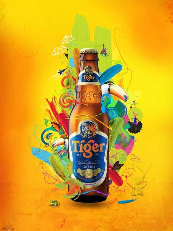 Tiger Beer-Energy funny beer advertisements creative