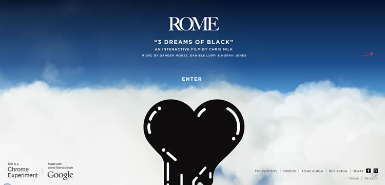 Three Dreams of Black is a Creative and innovative HTML5 Website