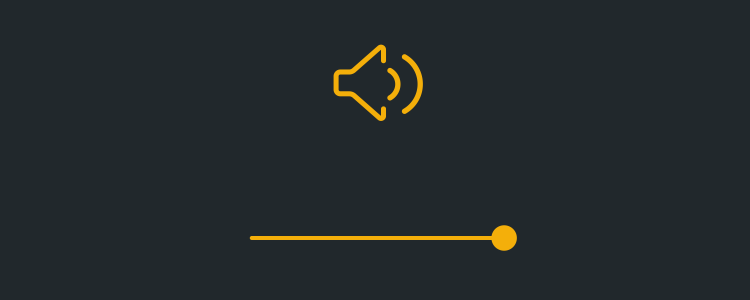 volume control animated microinteraction