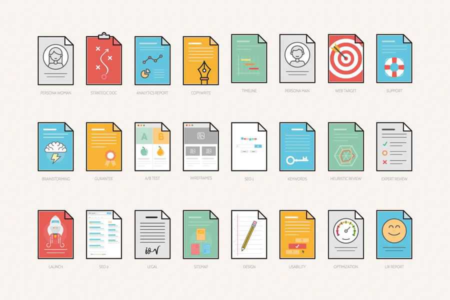 UX Workflow Document Templates design inspiration