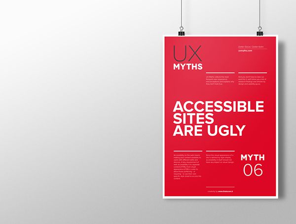 Myth 6: Accessible sites are ugly