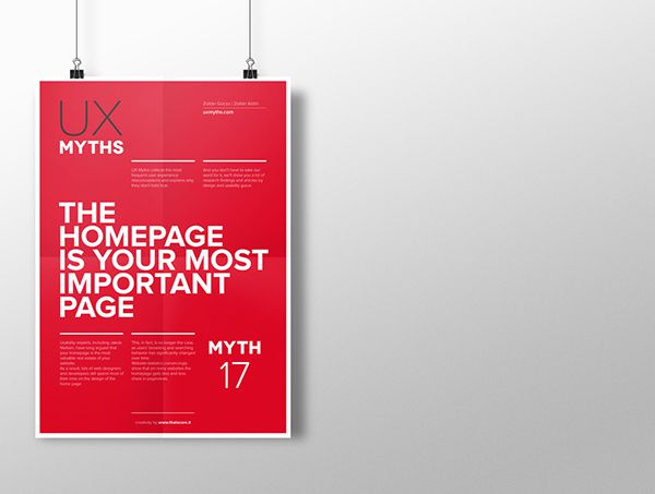 Myth 17: The homepage is your most important page