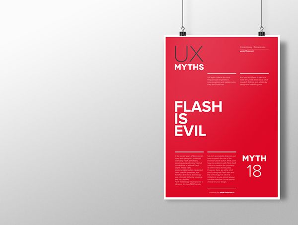 Myth 18: Flash is evil